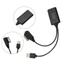 FANIELLAPOWELL AUX Cáp Âm Thanh Dây Nối Dài 2 in1 Đài Phát Thanh Chuyên Nghiệp Thiết Bị Bluetooth Cho Xe Audi Q5 A5 A7 R7 S5 Q7 A6L A8L A4L