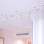 YYlingx Rèm đường ray rèm Bộ giảm thanh phong cách hiện đại