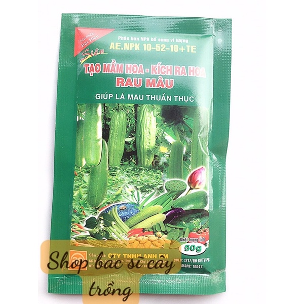 Phân Bón Ra Rễ, Mập Thân, Tạo Mầm Hoa, Kích Ra Hoa Sớm Ra Nhiều, Đậu ...