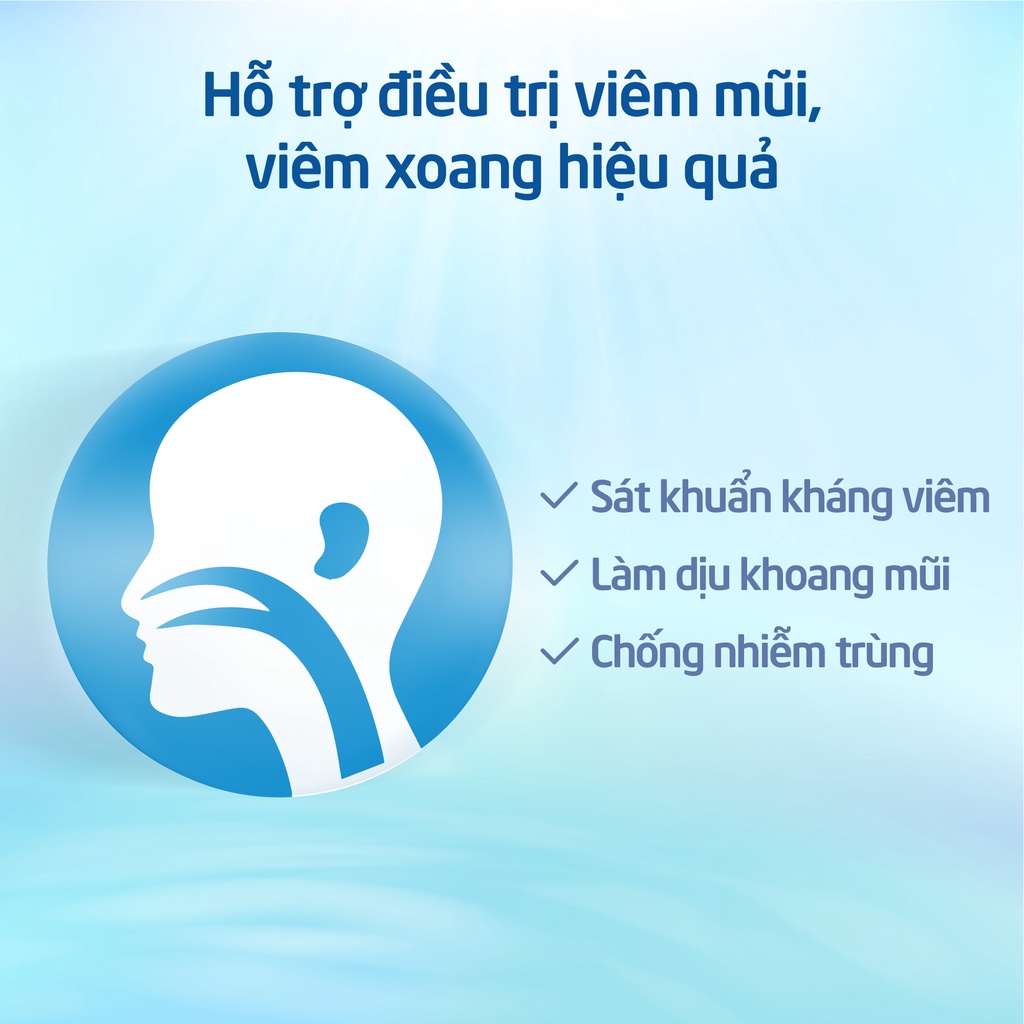Xịt mũi nước biển sâu XISAT 75ml hỗ trợ giảm viêm mũi, nghẹt mũi, viêm xoang, tinh dầu khuynh diệp - T302201017
