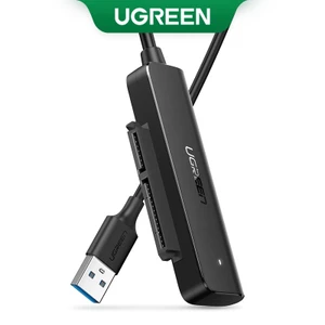 Bộ chuyển đổi USB UGREEN SATA USB 3.0 sang SATA cho ổ cứng gắn ngoài 2,5 '' HDD / SSD 5Gbps Cáp SATA sang USB với cáp 50cm cố định