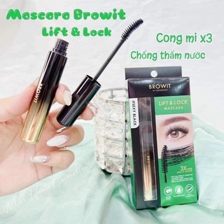 MASCARA CHỐNG NƯỚC NONGCHA BROWIT LIFT & LOCK 3X CURL