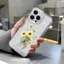 Ốp lưng iphone Hoa hướng dương Trong Suốt Chống Sốc lưng cứng Cho IPhone14 12 13 11prm 16 16prm 7 8 Plus X XS XR sd1001
