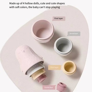 Silicone Đồ Chơi Hình Chim Cánh Cụt Bằng Silicon Cho Bé