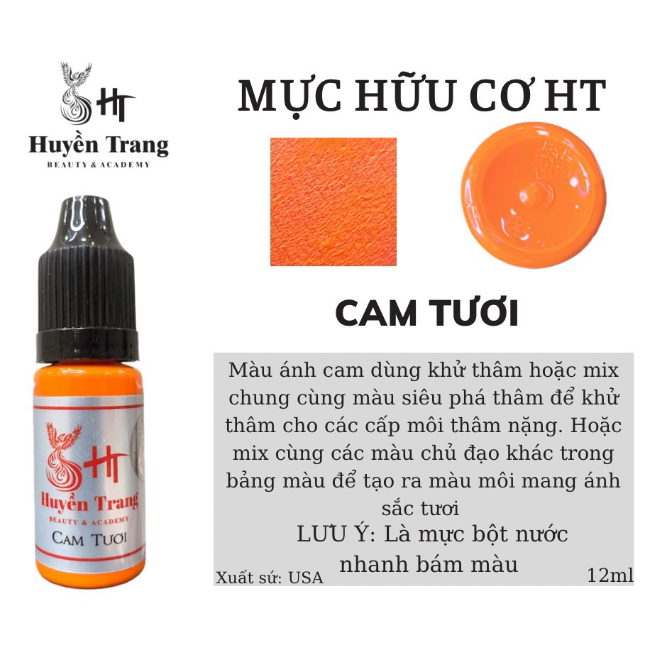 Mực HT - Huyền Trang Siêu Phá Thâm, Bong Đậm