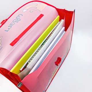 [TRỢ GIÁ] Cặp Học Thêm 2 Ngăn A4 CLASSMATE Hình Meow, Chất Liệu Nhựa Nguyên Sinh An Toàn Cho Bé CL-SB310