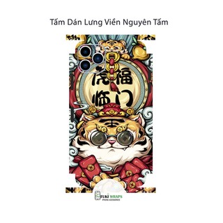 Tấm dán Skin Mặt Sau Mẫu Thần Tài M10 FULL VIỀN 14 pro max , 13 pro max , 12 pro max , 11 pro max , xs max - FukiShop