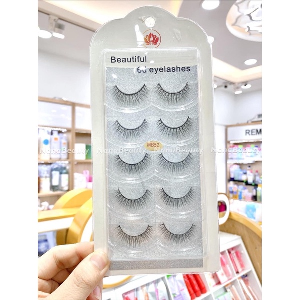 MI GIẢ BEAUTIFUL 6D EYELASHES GIÁ BÁN: 65.000 | Shopee Việt Nam