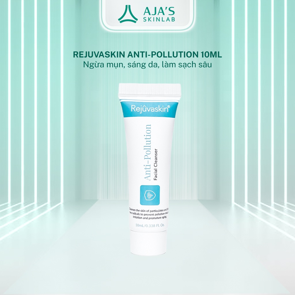 Ảnh Sữa rửa mặt ngừa mụn, sáng da Rejuvaskin Anti-Pollution 10ml/100ml - AJA'S SKINLAB 1