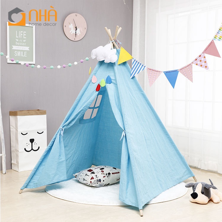 Lều Vải Canvas Cho Bé Teppy Sáng Tạo Không Gian Riêng PA9825