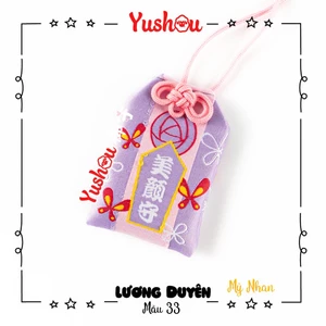 Túi Phước Yushou Tình Yêu Mẫu 33 - Xinh Đẹp Trong Mắt Người Ấy - Kiểu Omamori Nhật, Có sẵn, Quà tặng ý nghĩa.