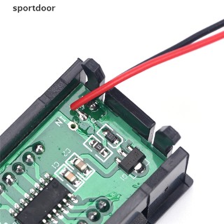 Vôn kế điện tử 4,5-30V Đỏ cho ô tô