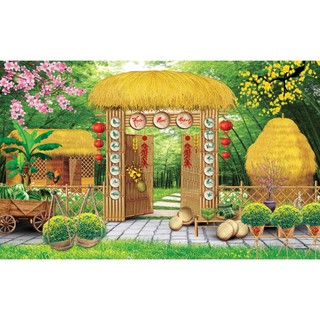 Background Tết Việt Nam nhiều kích thước, hình ảnh tết xưa