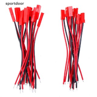 Set 20 Đầu Nối 2 Pin male female jst plug 22 awg Cho rc
