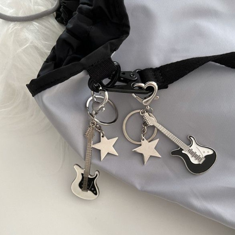 Stay Creative-Star Charm Thời trang Y2k Móc khóa sưu tập Móc khóa Người yêu âm nhạc