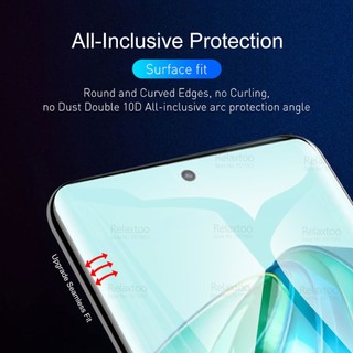 3in1 Mặt Trước Mặt Sau Full Cover Bảo Vệ Hydrogel Phim Cho Huawei Honor X9D X9c X9b X9a X 9A HonorX9C 5G Phía Sau Ống Kính Camera Mềm Bảo Vệ Màn Hình Bảo Vệ Cho Honor X9C Thông Minh 5G