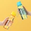 Bình nước LAKAM 550ml Du lịch Nhựa thể thao nhiều màu