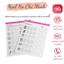 Bộ tập vẽ nail 12 tờ 144 mẫu có thể tái sử dụng - tập vẽ nail từ có bản tới nâng cao