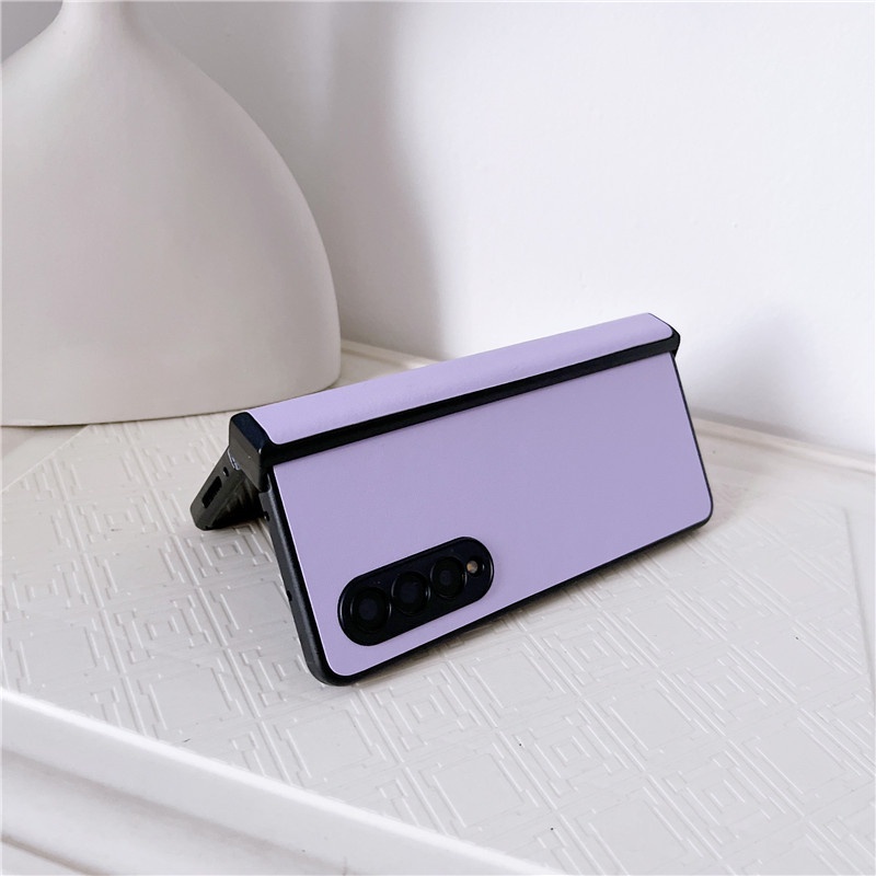 Ốp Điện Thoại Da PU Sang Trọng Chống Sốc Cho Samsung Galaxy Z Fold 3 Z Fold 4 5G Z Fold3 Z Fold4