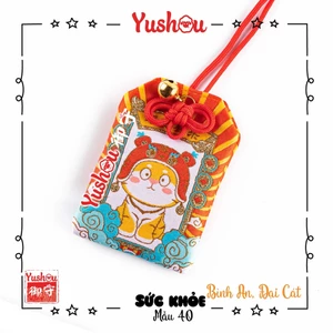 Túi Phước Yushou Sức Khỏe Mẫu 40 - Kiểu Omamori Nhật, Có sẵn, Quà tặng ý nghĩa.