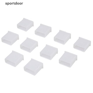 Bộ 10 Nút Nhựa Bịt Ổ Cắm USB Chống Bụi Bảo Vệ An Toàn