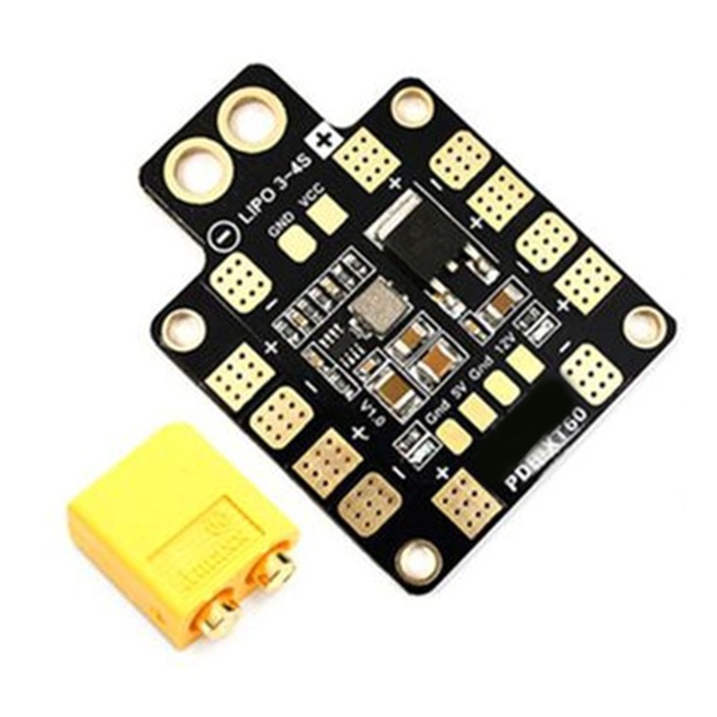 Fol Matek Mini Power Hub PDB XT60 Bảng phân phối điện PDB-XT60 với BEC 5V 12V cho FPV Drone Quadcopter QAV210 QAV-