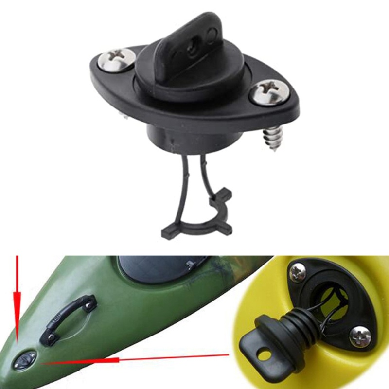 Mis Marine Drain Plug Stern Wire Plug Bilge Nước thải Ổ cắm thuyền Kayak Cao su Van thoát nước Marine Drain Plug Thuyền Accessori