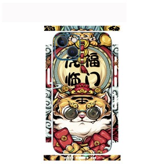 Tấm dán Skin Mặt Sau Mẫu Thần Tài M10 FULL VIỀN 14 pro max , 13 pro max , 12 pro max , 11 pro max , xs max - FukiShop