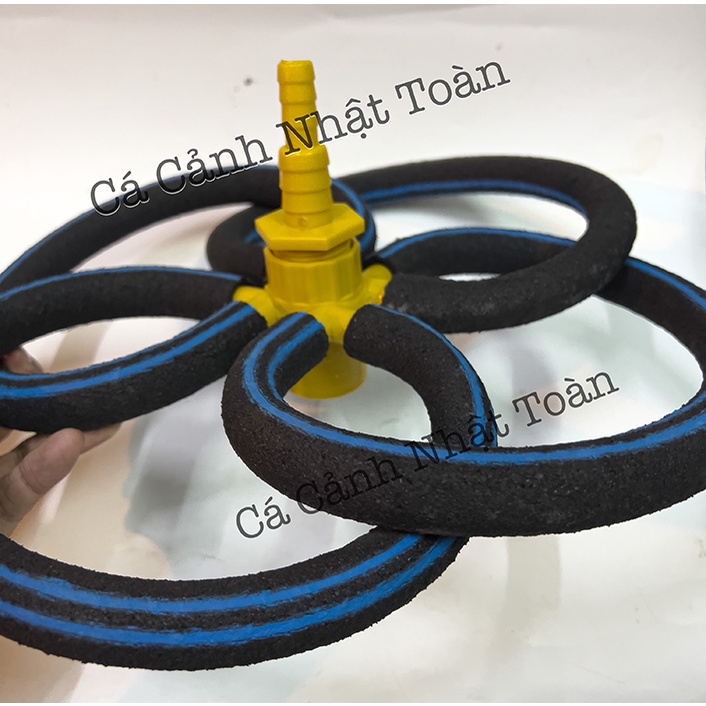 VÒNG SỦI NANO CHO BỂ CÁ CẢNH HÌNH BÔNG MAI ĐƯỜNG KÍNH 37CM