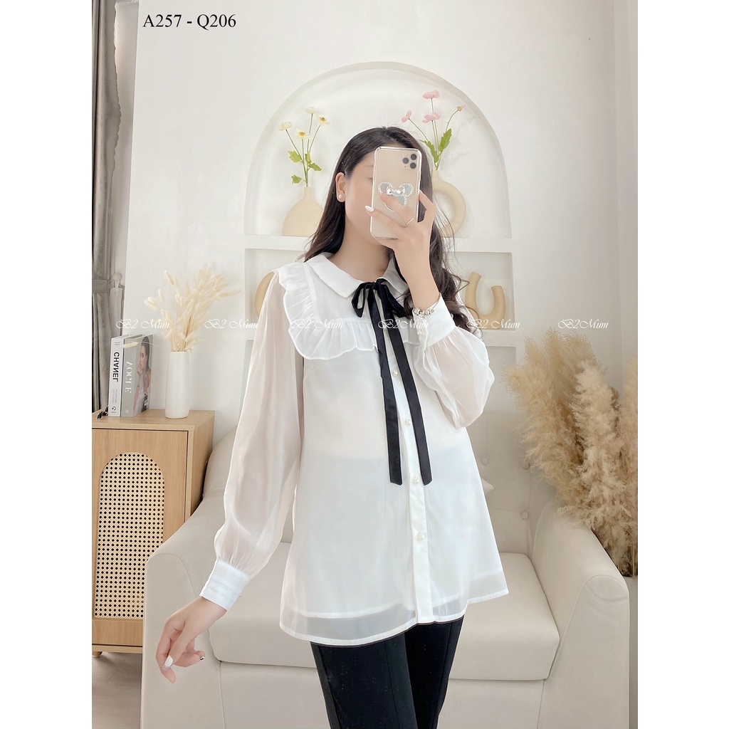 Áo bầu thiết kế Áo tơ bèo A257 B2MUM