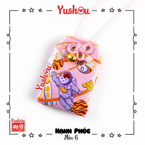 Túi Phước Yushou Hạnh Phúc - Vị Lai Khả Kỳ - Kiểu Omamori Nhật, Có sẵn, Quà tặng ý nghĩa.