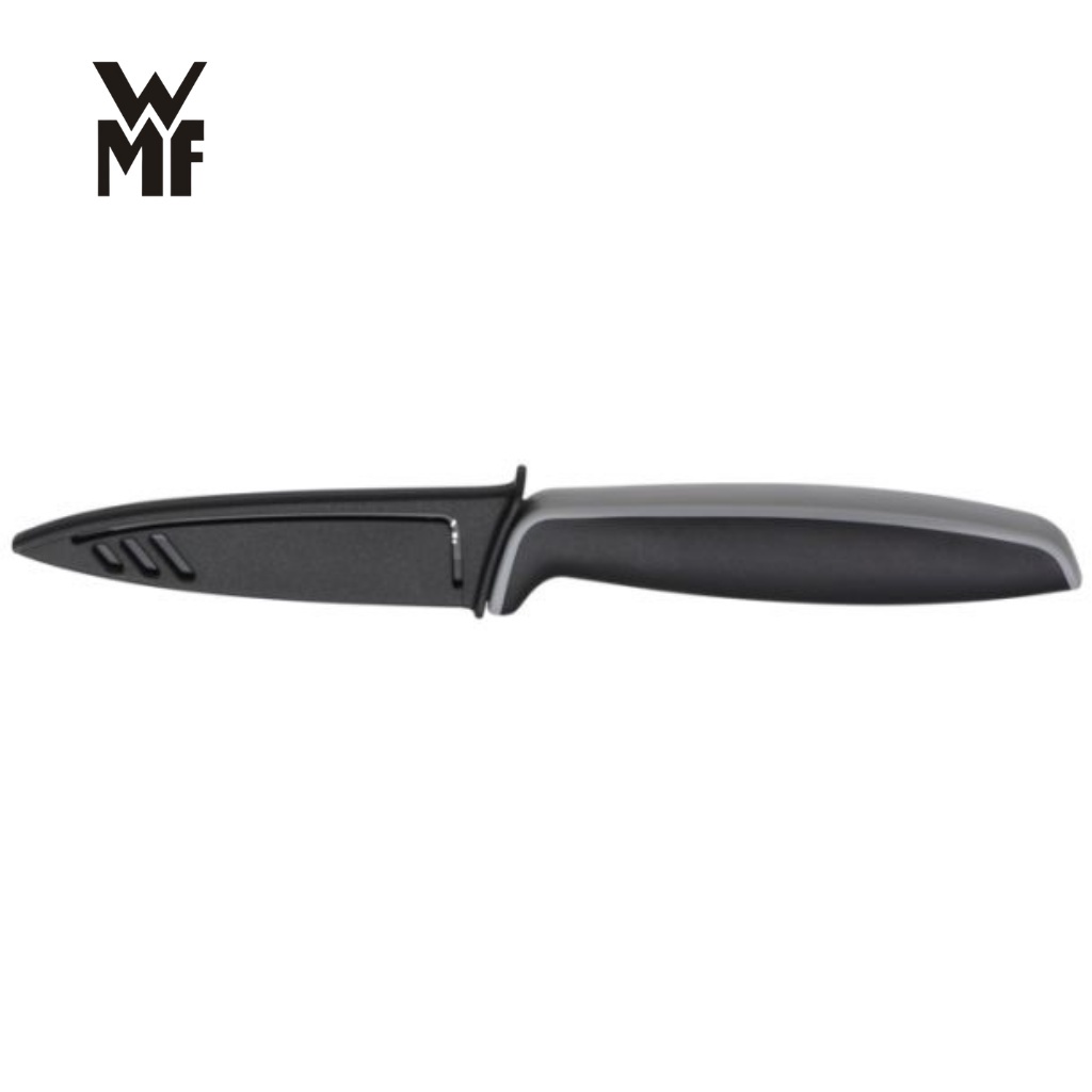 Ảnh Bộ 2 Dao Thái Màu Đen, Đỏ WMF TOUCH Chất Liệu Thép Không Gỉ, Tay Cầm Bằng Nhựa, Có Nắp Bảo Vệ 4
