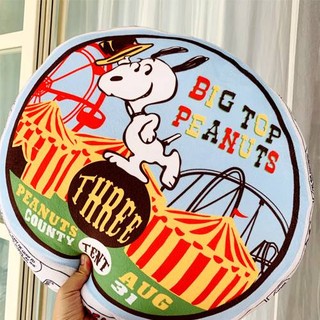 SQ2 SNOOPY Sang Trọng Đệm Sofa Ấm Áp Hiện Tại Ghế Văn Phòng Đệm Chống Trơn Trượt Dày Hơn Ném Gối Cá Tính QS2