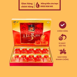 Hồng Sâm thái lát tẩm Mật Ong SAMBOK Hàn Quốc hộp 200g