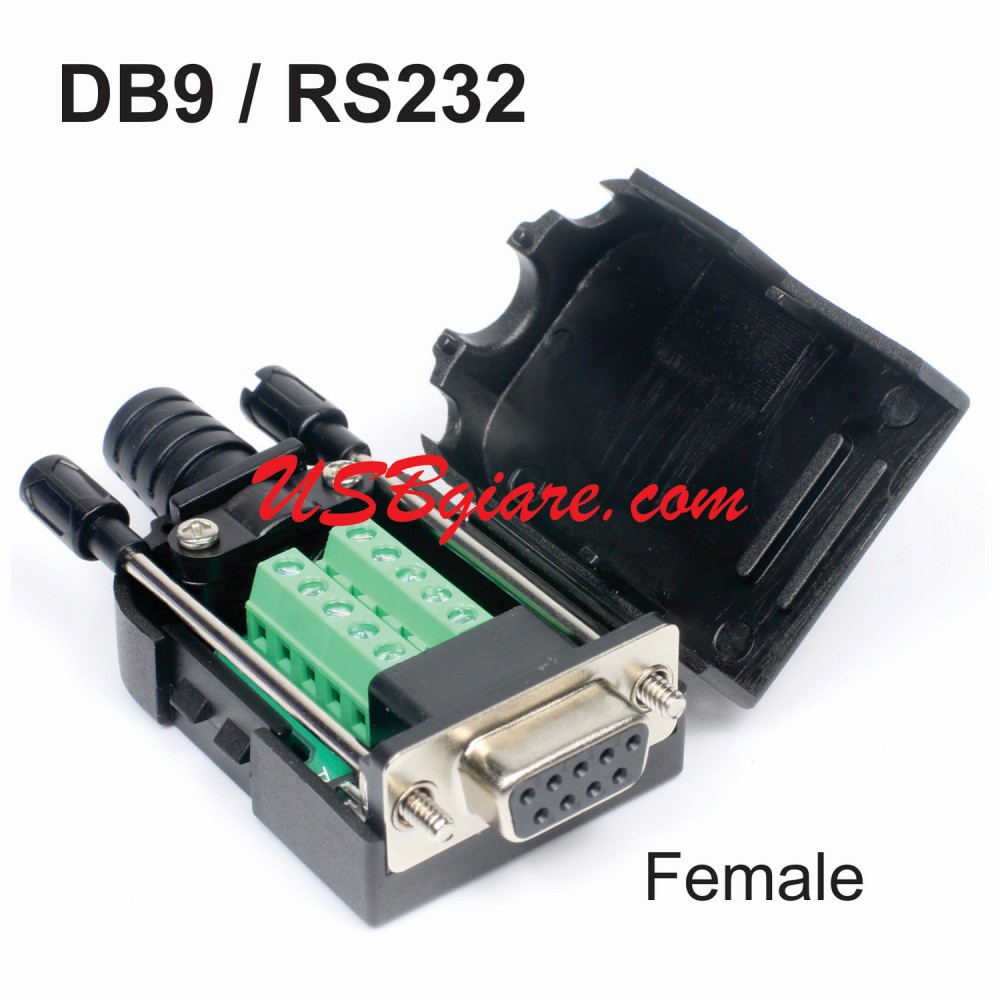 ĐẦU COM 9 / DB9 / RS232 CÁI LOẠI BẮT VÍT KHÔNG HÀN | Shopee Việt Nam