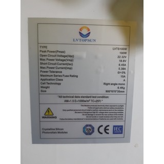 Tấm pin năng lượng mặt trời Mono loại tốt đủ công suất 100W, 200W, 350W, 450W, 550W giá rẻ