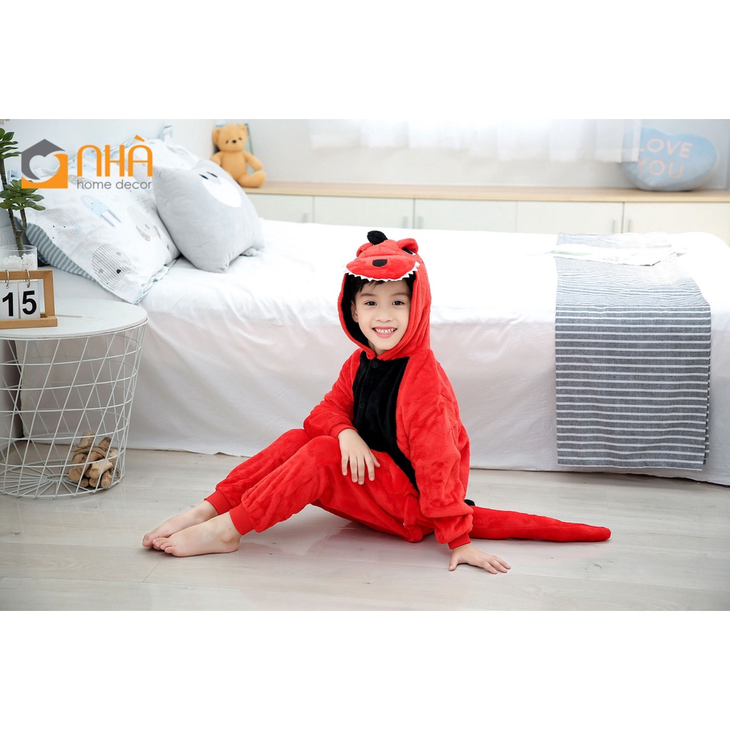 Bộ Đồ Hình Thú Cho Bé Đồ Cosplay Cho Bé Hóa Trang Khủng Long