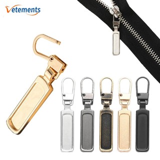 1 Đầu Khóa Kéo Thay Thế Bằng Hợp Kim Kẽm Có Thể Tháo Rời Đa Năng Cho Quần Jean / Áo Khoác