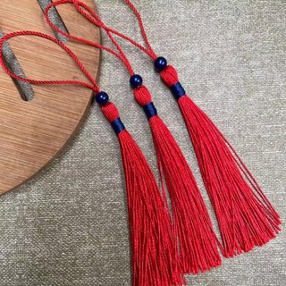 combo 20 dây tua rua trang trí loại có gắn hạt, dây trang trí handmade