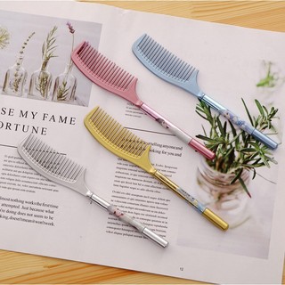 Bút gel nước mực đen hình cái lược QNshop