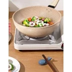 Chảo đá y tế Chảo sắt bếp ga gia dụng bếp ga chống dính đặc biệt Chảo rán chống dính/chống dính áp dụng chảo/Vỉ nướng