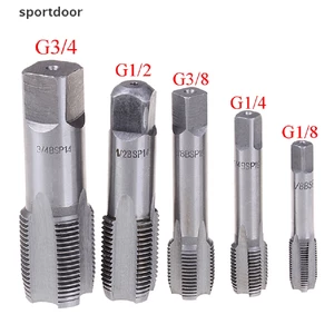 Dụng Cụ Cắt Ren Xoắn Bằng Kim Loại HSS G1 / 8 1 / 4 3 / 8 1 / 2 3 / 4