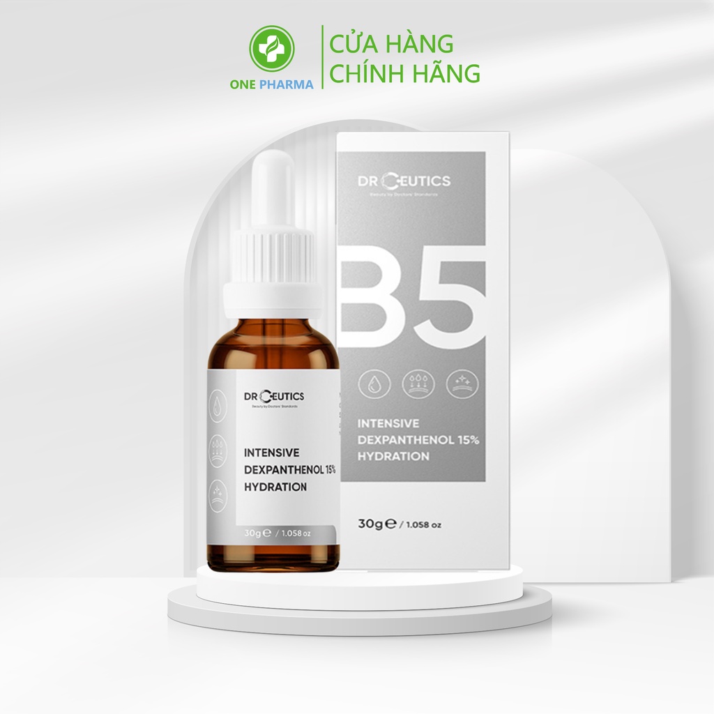 Tinh Chất DrCeutics Vitamin B5 Intensive Dexpanthenol 15 X2 Hydration