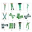 Mya Saint Patricks Ngày Đùi Tất Quần Tất Tay Ấm Áp Shamrock Trang Phục Dự Tiệc