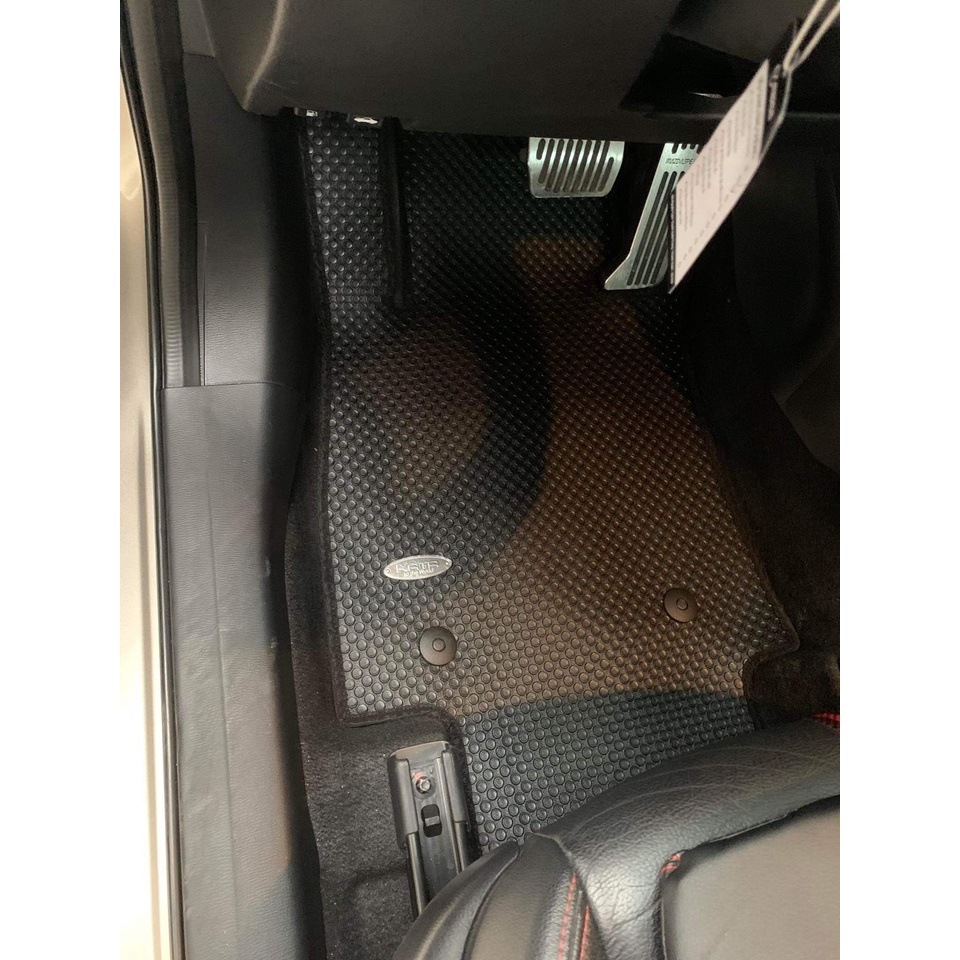 Thảm lót ô tô KATA cho xe Mazda 2 HB - SD (5) (2013 - 2024) - Khít với sàn, Chống trơn, Không mùi, Không ẩm mốc