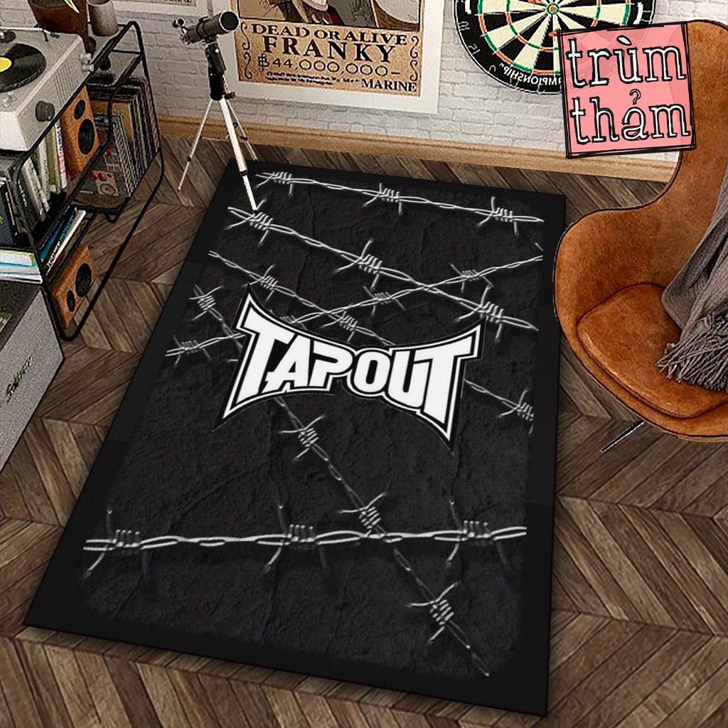 Thảm Trang Trí Tapout Nền Đen Decor Góc Học Tập Làm Việc Phòng Ngủ ...