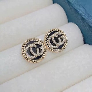 Tổng hợp Bông tai hình hoa đi tiệc ngọc phong cách Hàn Quốc BHBT494
