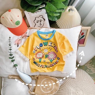AT12-[tomnaukid] Áo thun bé gái phối tay ren siêu đáng yêu - Size 9-45Kg