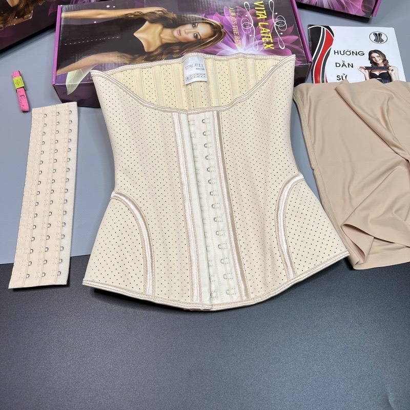 Đai Nịt Bụng Latex SIlive Thế Hệ Mới che mỡ lưng, giảm mỡ bụng