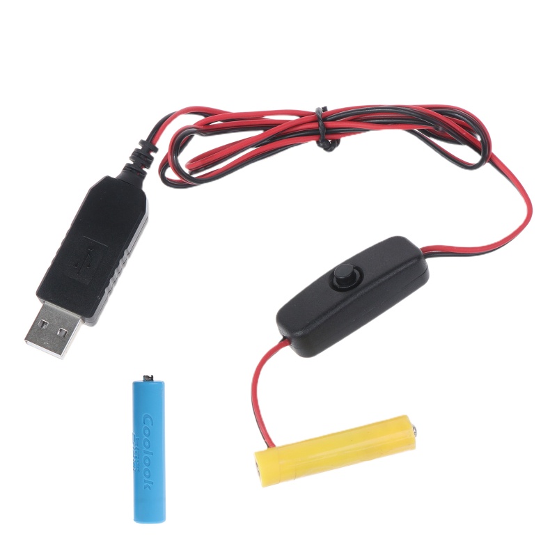 Bộ 2 Thiết Bị Chuyển Đổi Nguồn Điện usb 3v aaa Thay Thế Pin aaa
